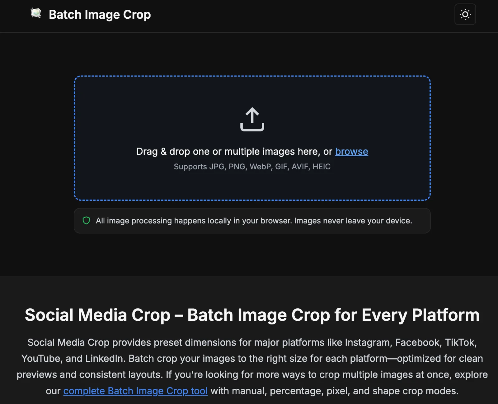 Step 1: Upload Your Source Images