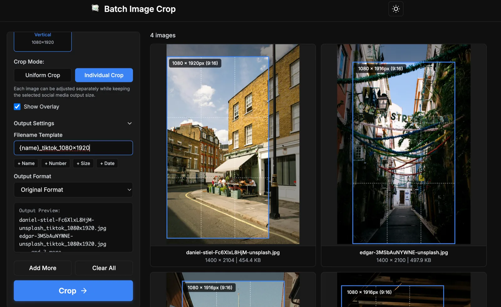 Step 5: Export with Platform-Based Filenames