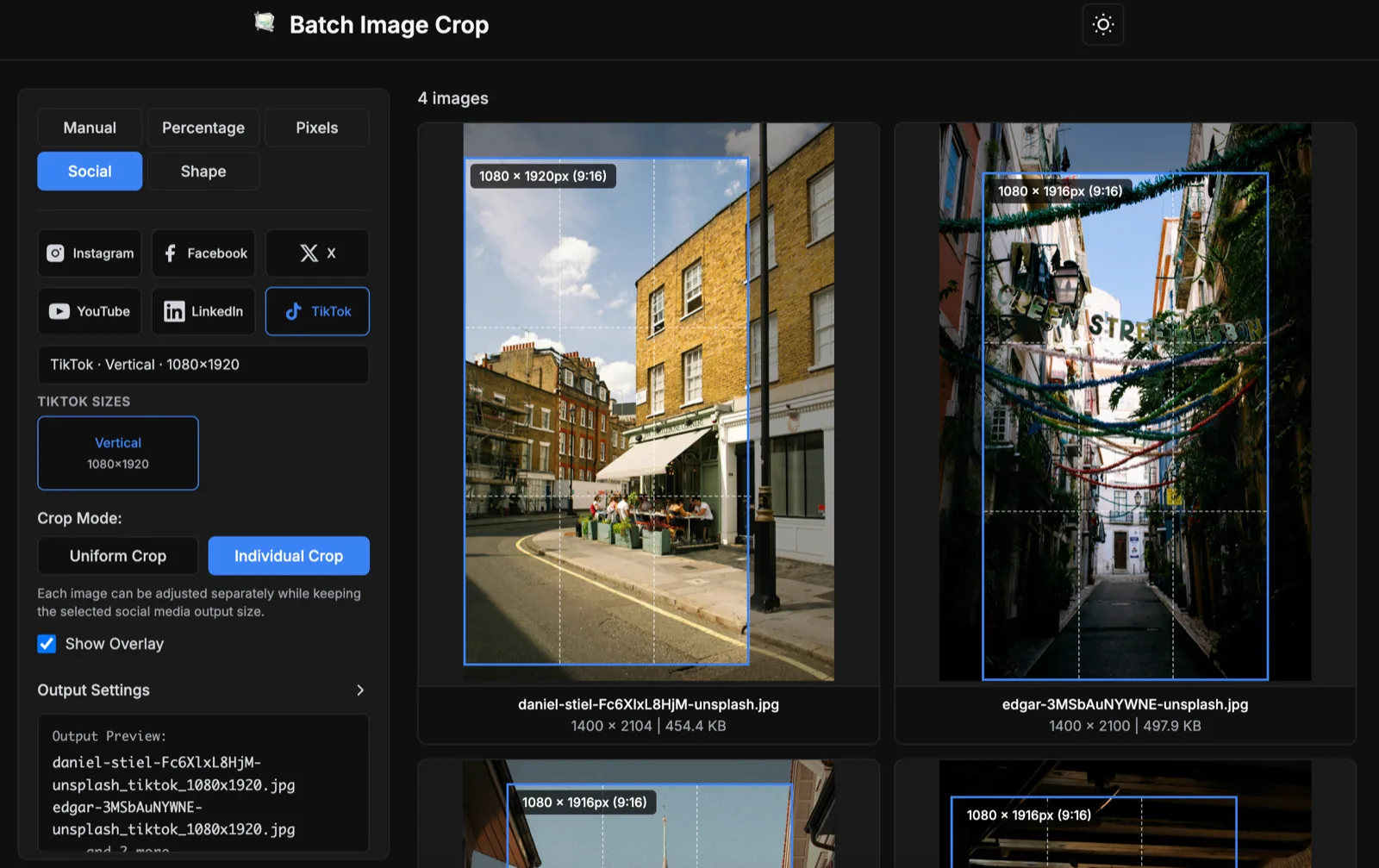 Step 4: Preview and Adjust the Crop